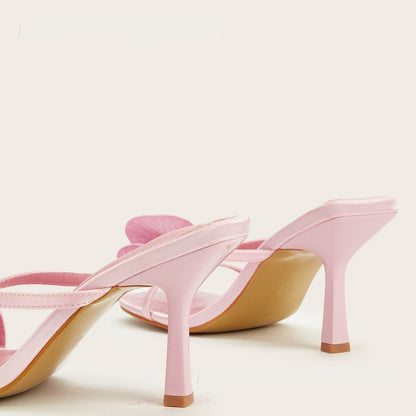 Quorra | Women’s Orthopedic Floral Embellished Stiletto Mule Sandals