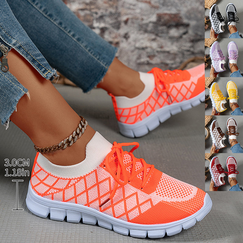 Magnolia | Women’s Orthopedic Breathable Knit Walking Sneakers
