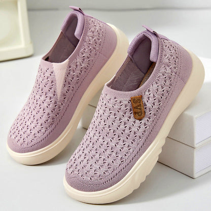 OrthoCare | Breathable Woven Slip-On Comfort Sneakers