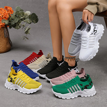 OrthoCare AirStride Chunky Sneakers – Breathable Lightweight Everyday Walking Shoes