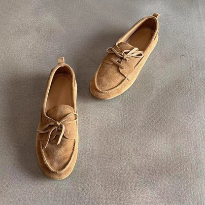 OrthoCare Retro Sheepskin Leather Pumps - Unique British Style