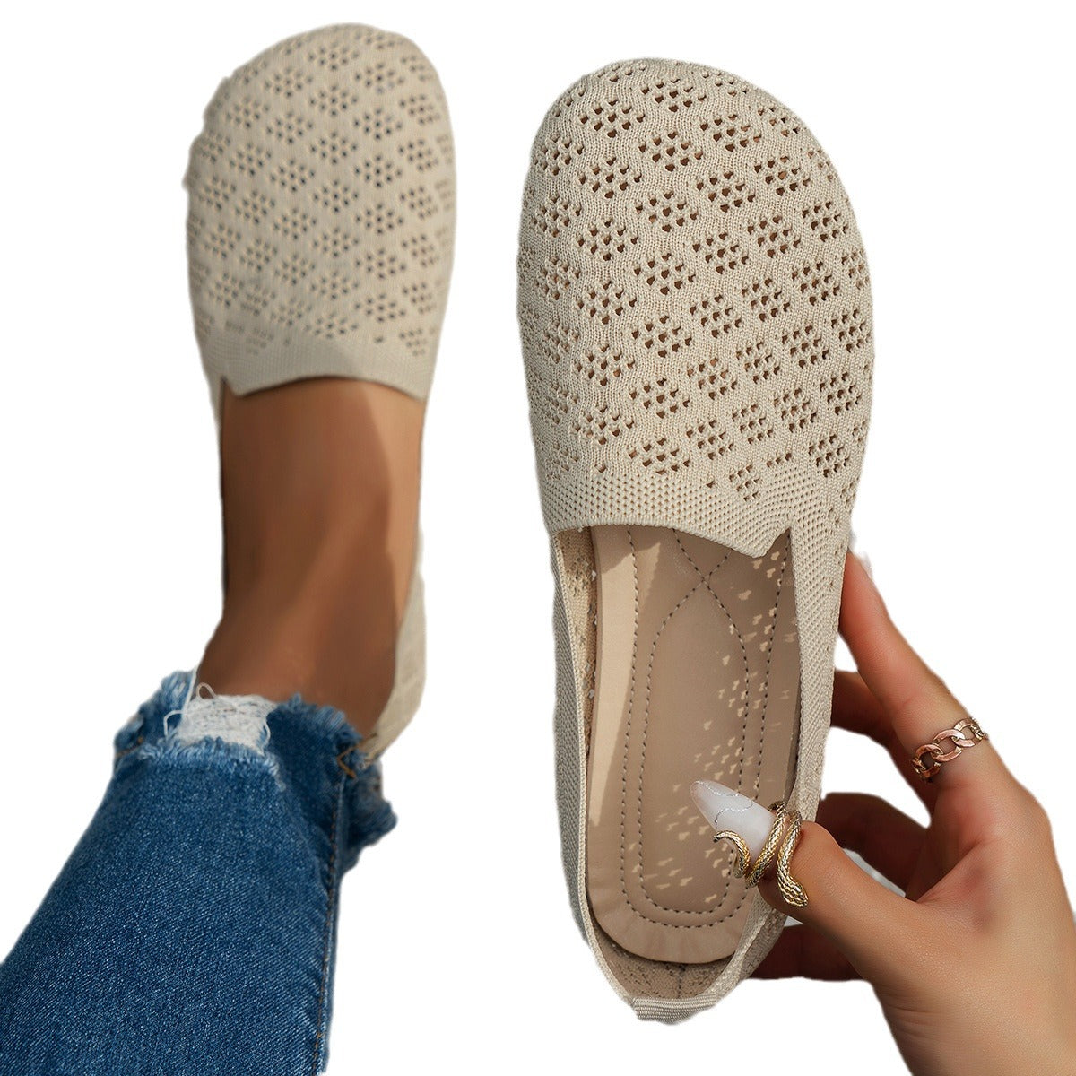 OrthoCare Breathable And Comfortable Plus-Size Casual Loafers