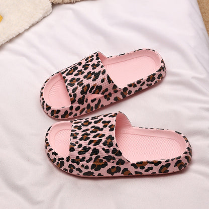 Kensley | Women’s Orthopedic Leopard Print Comfort Slides