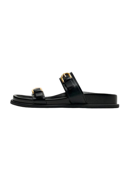 OrthoCare Double-Buckle Comfort Slide Sandals