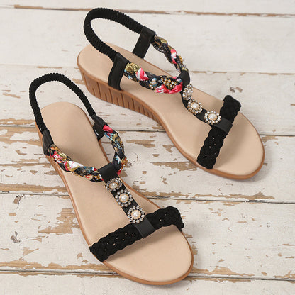 OrthoCare Bohemian Braided Sandals  - Unique And Elegant