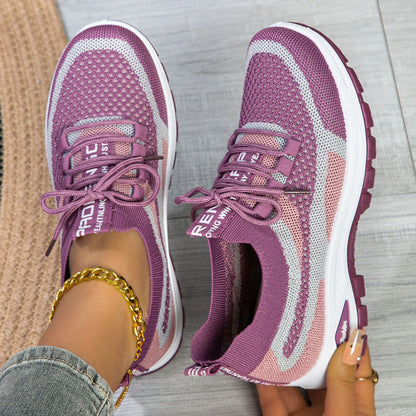 Gwenora | Women’s Orthopedic Breathable Knit Walking Sneakers