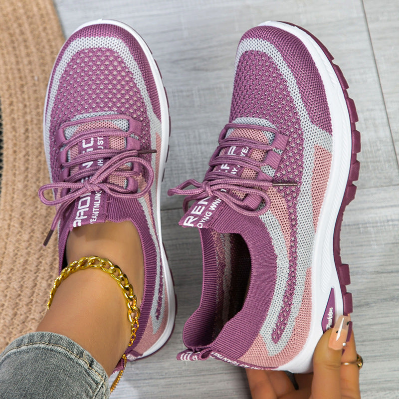 Gwenora | Women’s Orthopedic Breathable Knit Walking Sneakers
