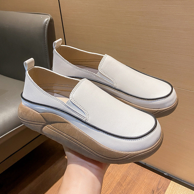 Orthopedic Platform Loafers – Cushioned Slip-On Comfort Walking Shoes
