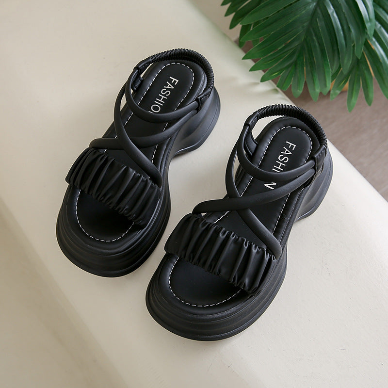 Kairielle | Women’s Orthopedic Lace-Up Platform Sandals