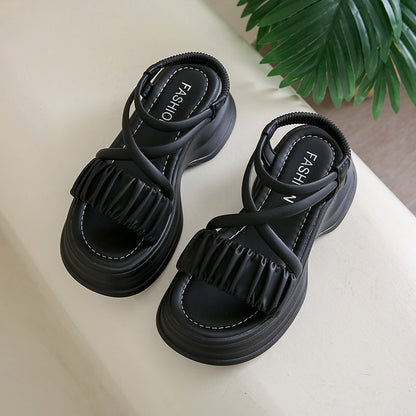 Kairielle | Women’s Orthopedic Lace-Up Platform Sandals