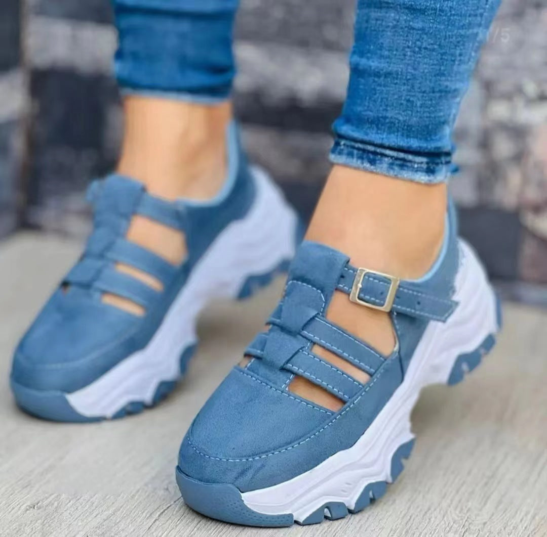 Xia | Women’s Orthopedic Breathable Cutout Walking Sneakers