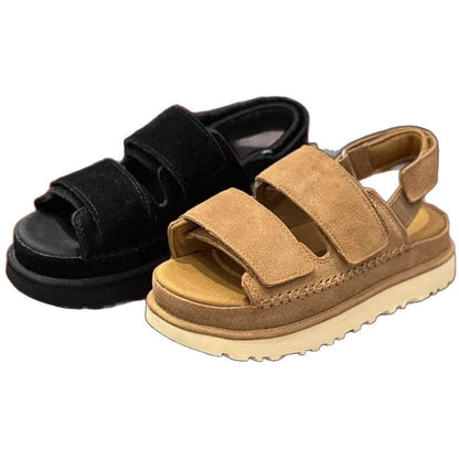 Lysara | Women’s Orthopedic Double Strap Platform Sandals