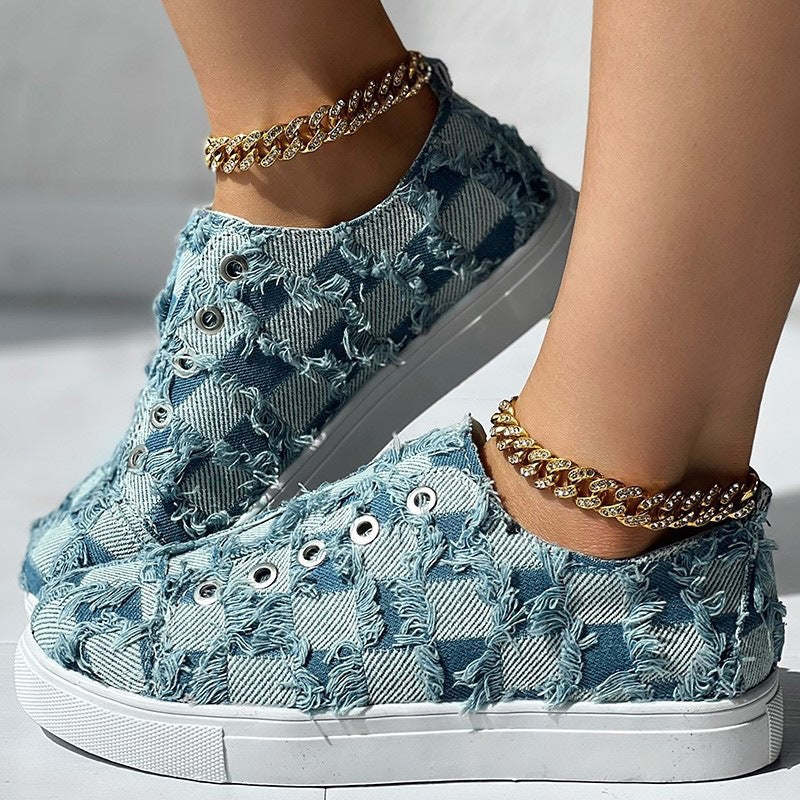OrthoCare Women’s Slip-On Mesh Sneakers – Lightweight Breathable Comfort Shoes
