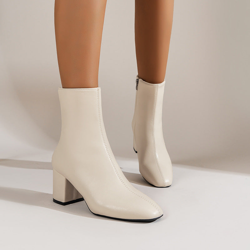 Mallory | Orthopedic Classic Block-Heel Ankle Boots