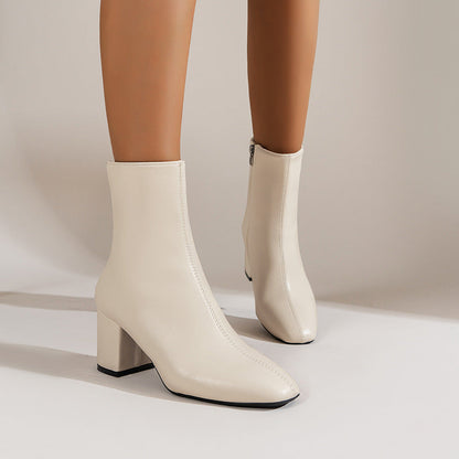 Mallory | Orthopedic Classic Block-Heel Ankle Boots