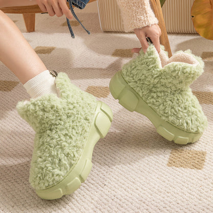 Mildred | Plush Teddy Orthopedic Winter Ankle Boots