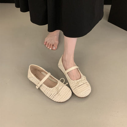 OrthoCare Mary Jane Shoes - Breathable Woven Design