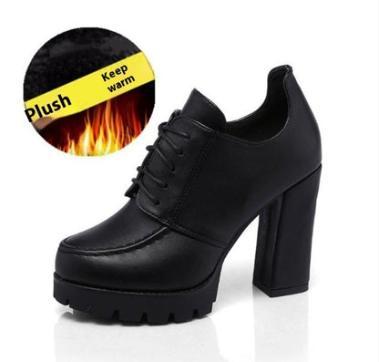 OrthoCare Shoes With Unique Thick Heels And Platform