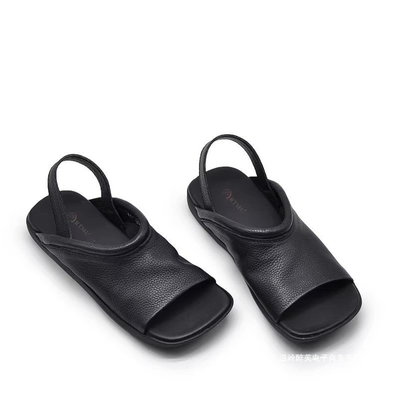 OrthoCare Soft Leather Roman Sandals For A Unique Style