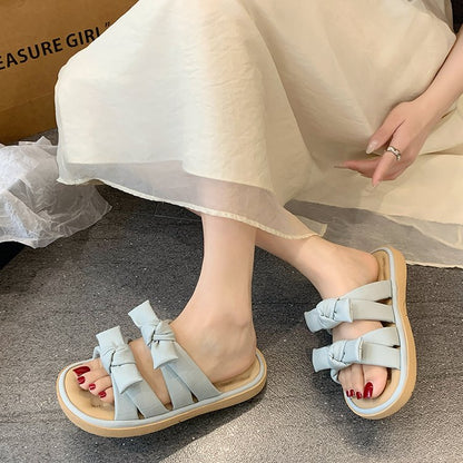 Cosima | Women’s Orthopedic Double Buckle Platform Sandals