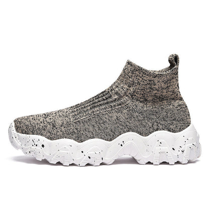 Orthopedic Sock Sneakers – Air Cushion Chunky Sole Slip-On Comfort Shoes