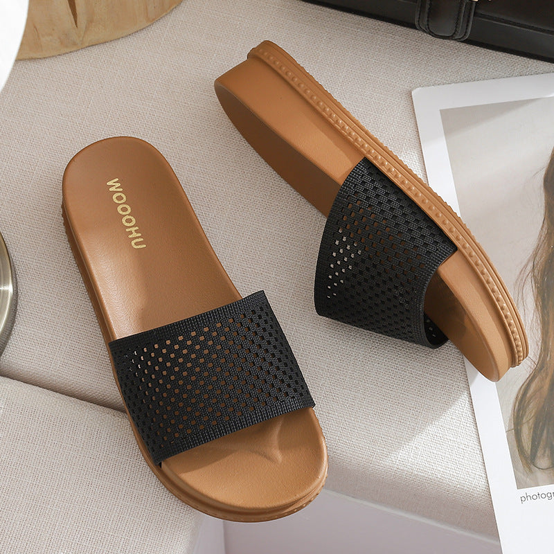 Nerielle | Women’s Orthopedic Perforated Comfort Slide Sandals