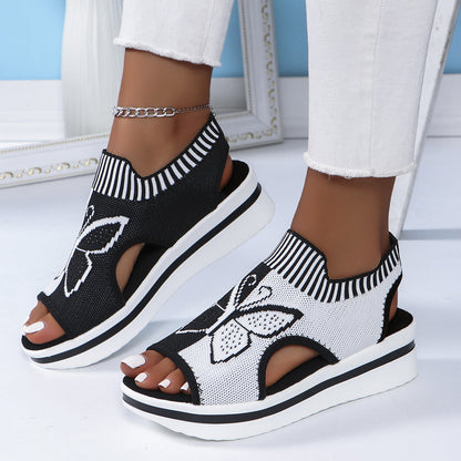 OrthoCare Double Buckle Platform Comfort Slide Sandals
