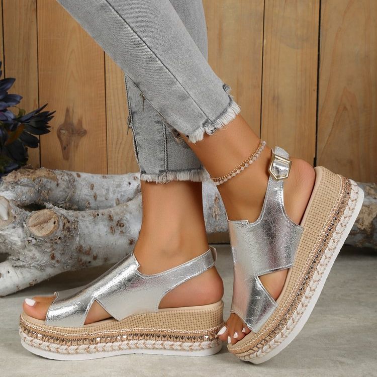OrthoCare Unique Design Shiny Summer Sandals