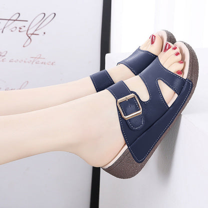 OrthoCare Double-Buckle Comfort Slide Sandals
