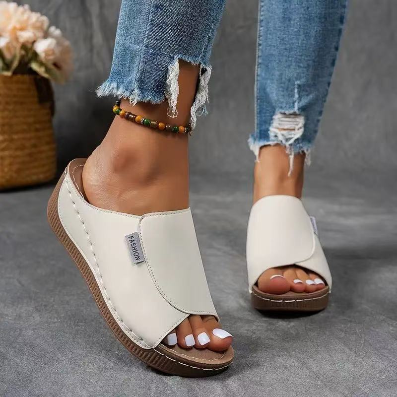 OrthoCare Plus-Size Slippers - Chunky Sole Comfort