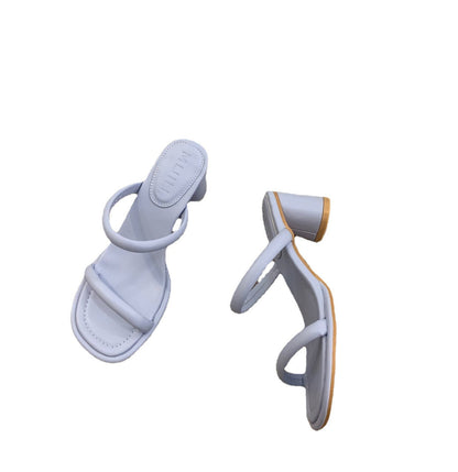 Viretta | Women’s Orthopedic Minimalist Block Heel Mule Sandals