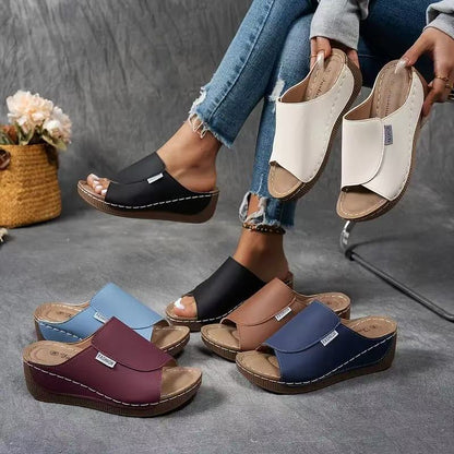 OrthoCare Plus-Size Slippers - Chunky Sole Comfort