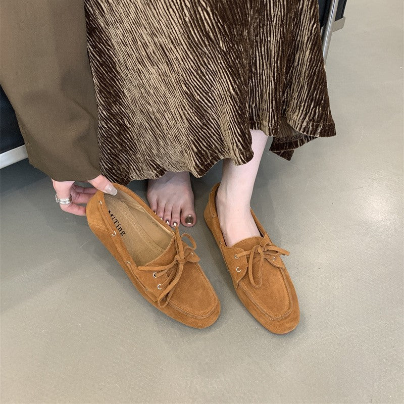 OrthoCare Retro Low-Top Shoes With Round Toe - Unique Style