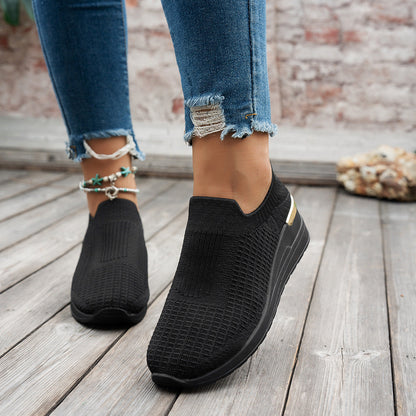 OrthoCare Unique And Comfortable Casual Shoes In Flyknit Mesh