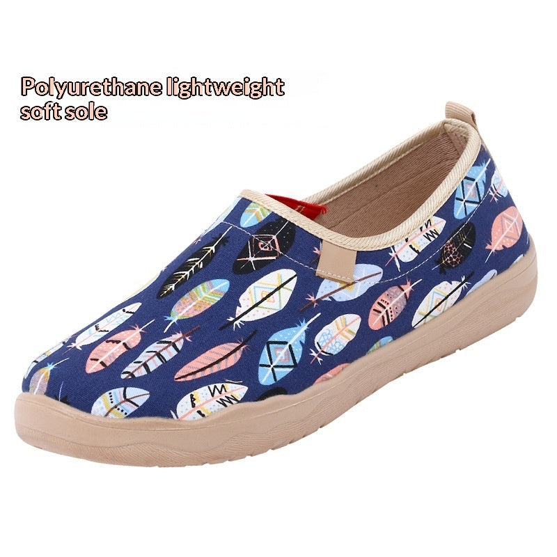 Elaria | Women’s Orthopedic Printed Slip-On Casual Shoes