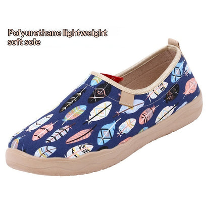 Elaria | Women’s Orthopedic Printed Slip-On Casual Shoes