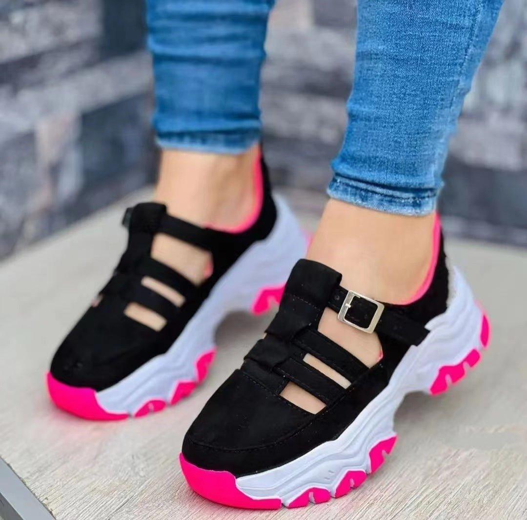 Xia | Women’s Orthopedic Breathable Cutout Walking Sneakers