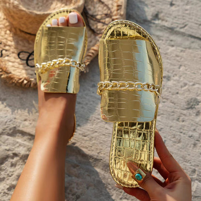 OrthoCare Unique Chain Sandals  - Summer & Beach