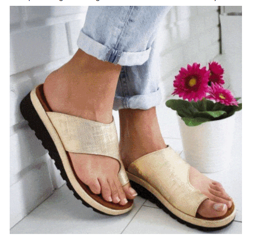 OrthoCare Flat Soft Slippers, Unique Design For Everyday Comfort