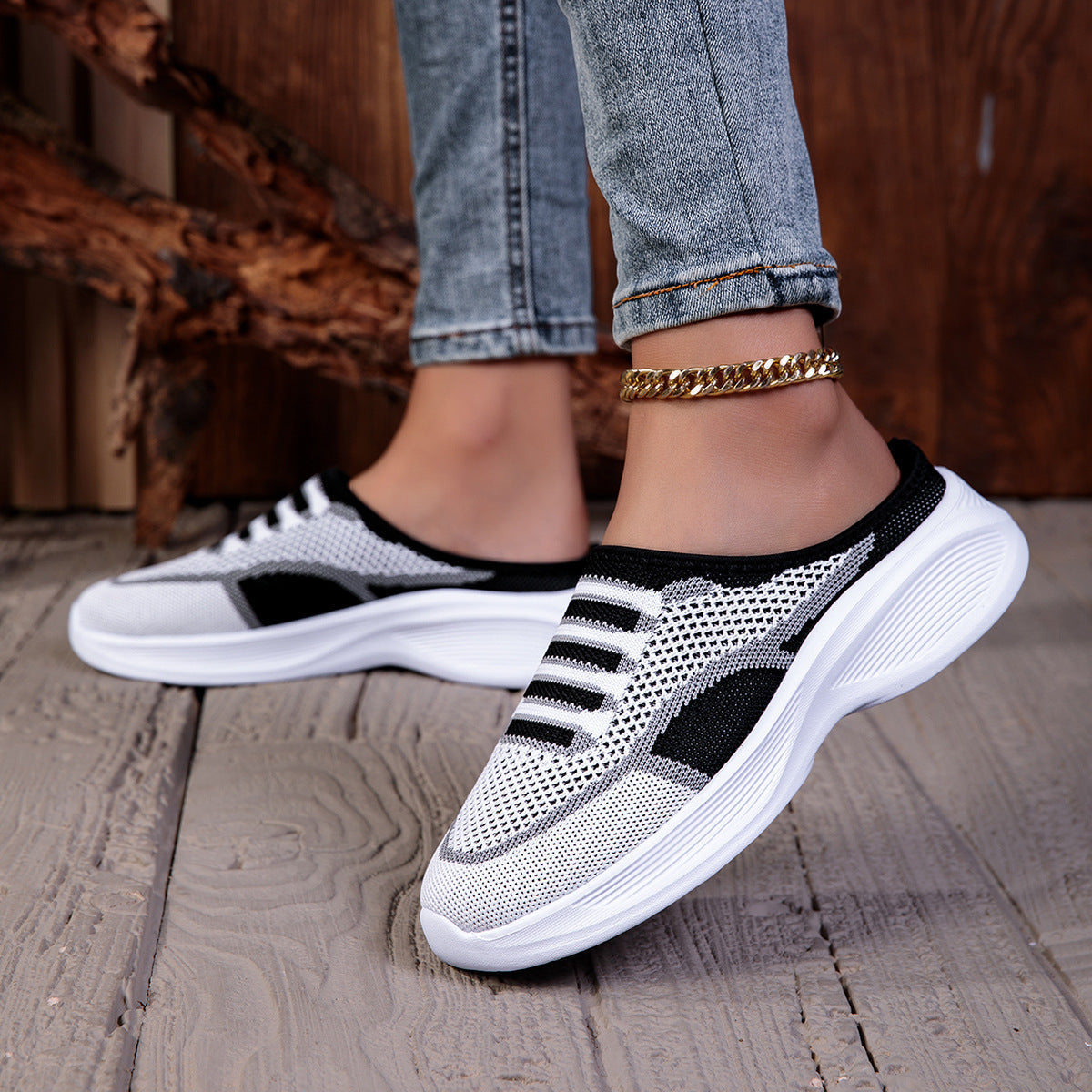 Brinley | Women’s Orthopedic Breathable Slip-On Walking Sneakers