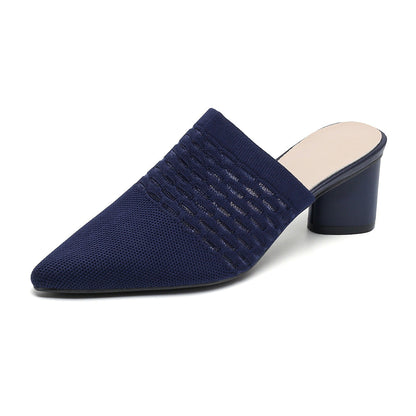 Meliora | Women’s Orthopedic Pointed Toe Mule Heels
