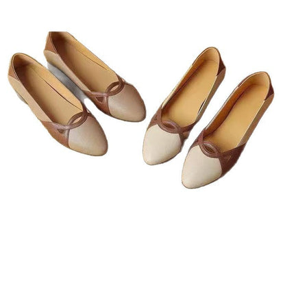 Evania | Women’s Orthopedic Cap Toe Ballet Flats