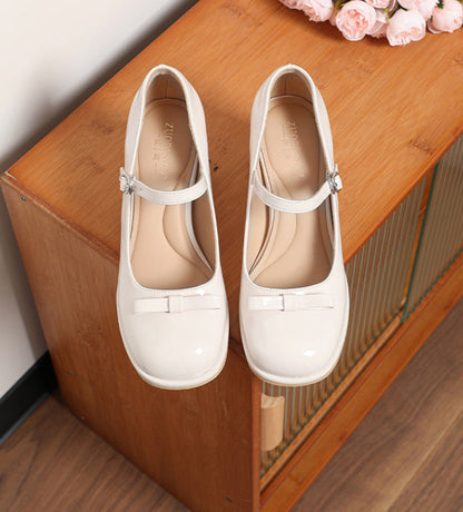 OrthoCare Mary Jane Shoes - Wide Fit Chunky Heel