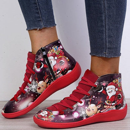 OrthoCare Christmas Boots - Short Leather Comfort