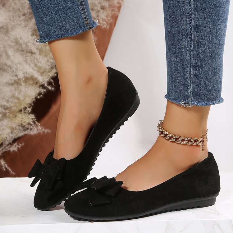 OrthoCare Bows Flat Shoes  - Elegance And Comfort