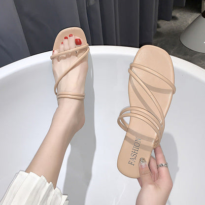 Orlena | Women’s Orthopedic Minimalist Strappy Flat Sandals