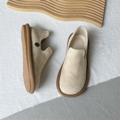 OrthoCare British And Vintage Style Suede Pumps
