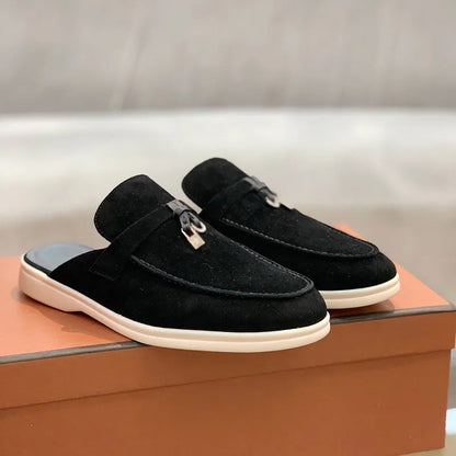 Alaric | Women’s Orthopedic Suede Mule Loafers
