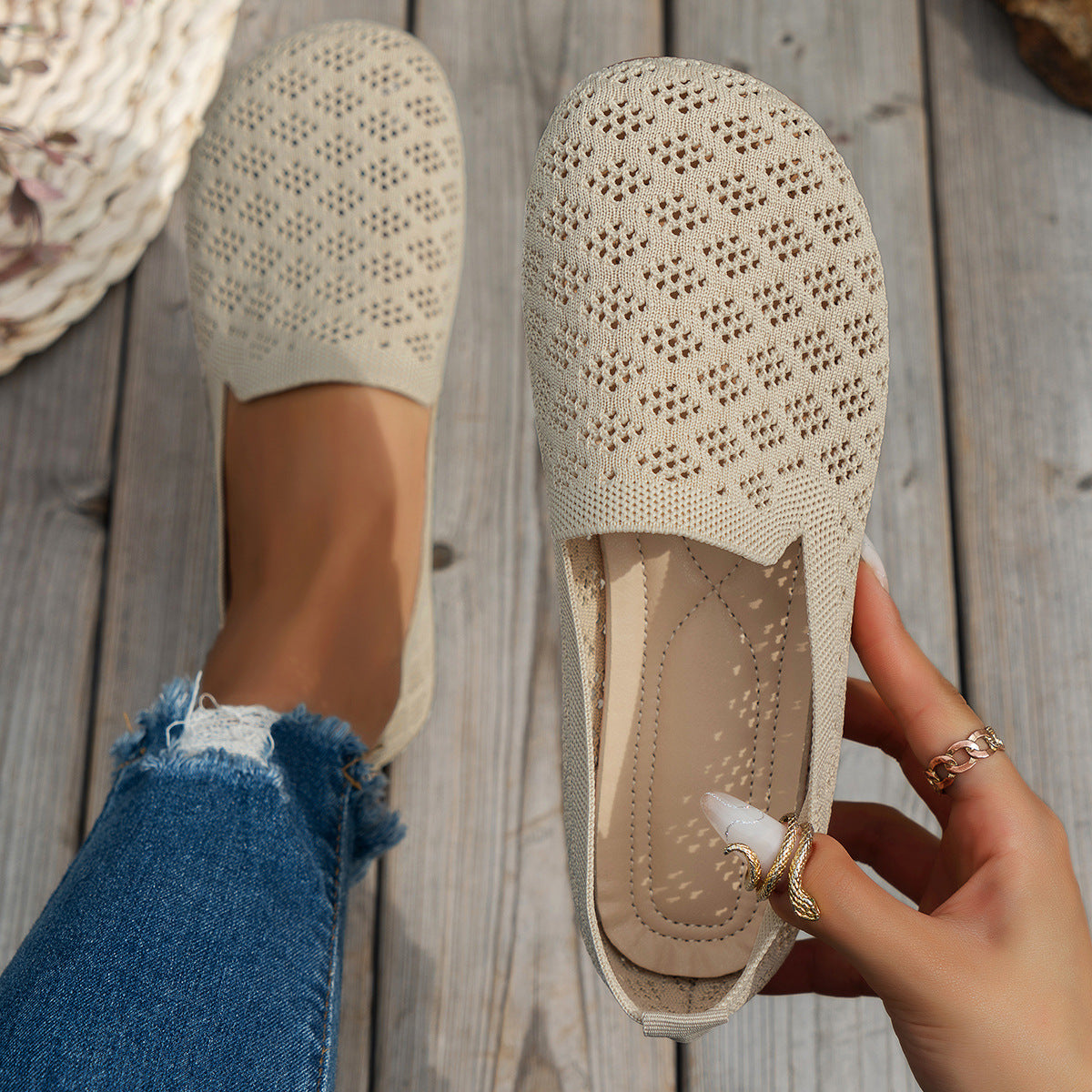 OrthoCare Breathable And Comfortable Plus-Size Casual Loafers