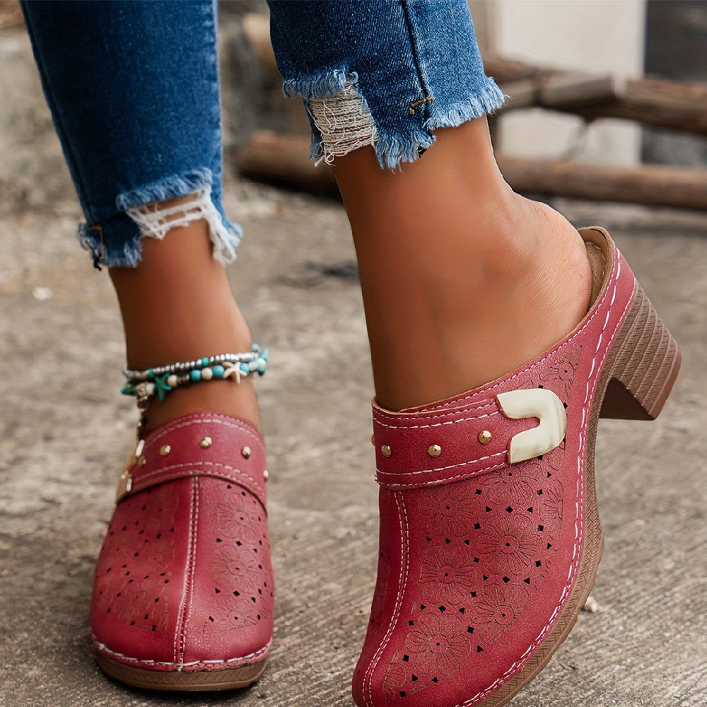 OrthoCare Sandals - High Heel Comfort Clogs